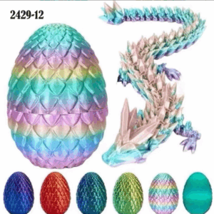 3D Product in Mixed Color with Dragon Egg