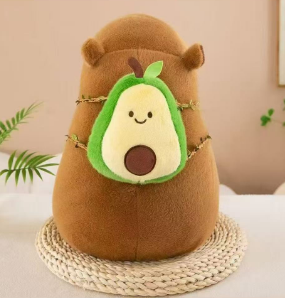Capybara i awokado 25 cm
