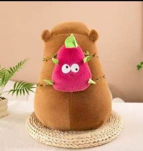 Capybara i smoczy owoc 25 cm