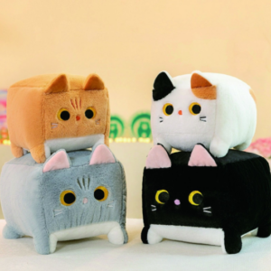 Kwadratowy kot 20 cm