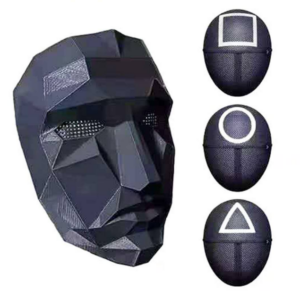 Maska do gry w kałamarnicę