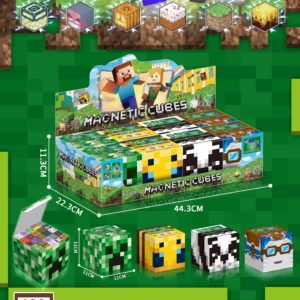 100 bloków magnetycznych w Minecrafcie