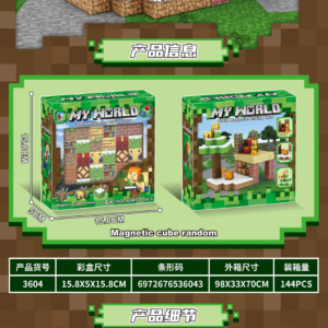 109 bloków magnetycznych w Minecrafcie