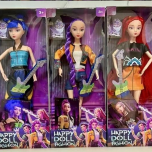 K-POP Lalka Barbie z muzyką i światłami