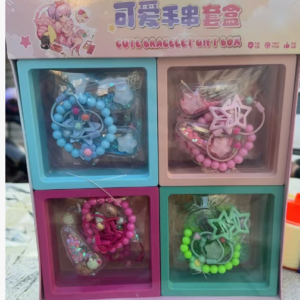 Zestaw ozdób do włosów i bransoletek