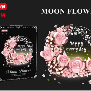 Klocki konstrukcyjne Moon Rose (972 elementy)